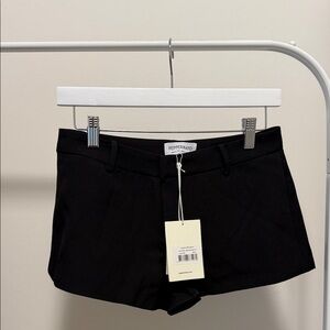 Peppermayo freedom black micro mini short